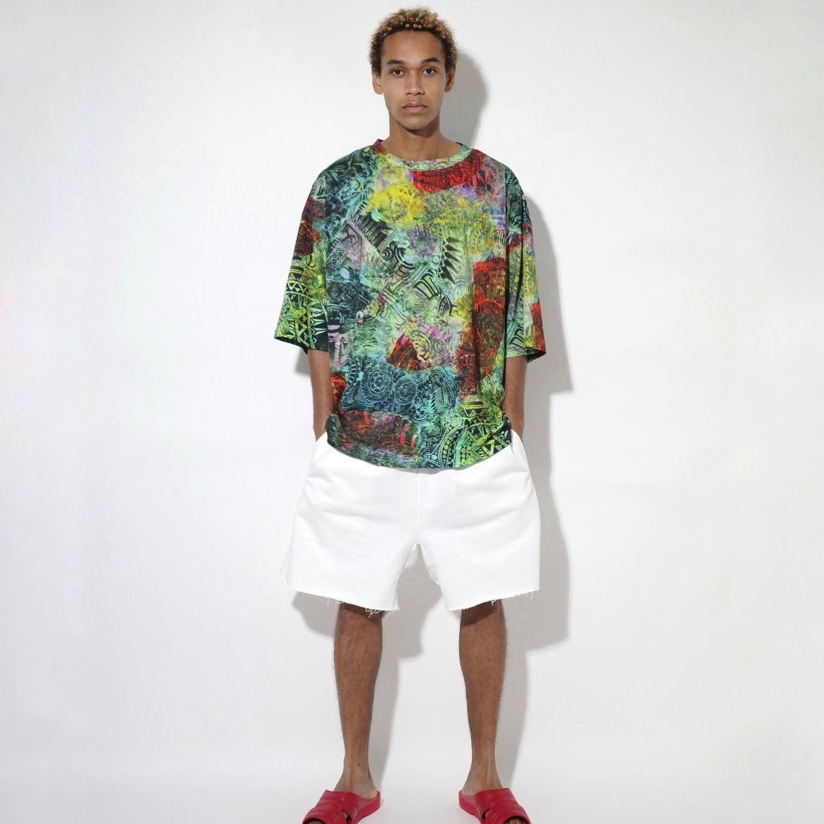 【残り一点】Cut Off Wide Sweat Shorts