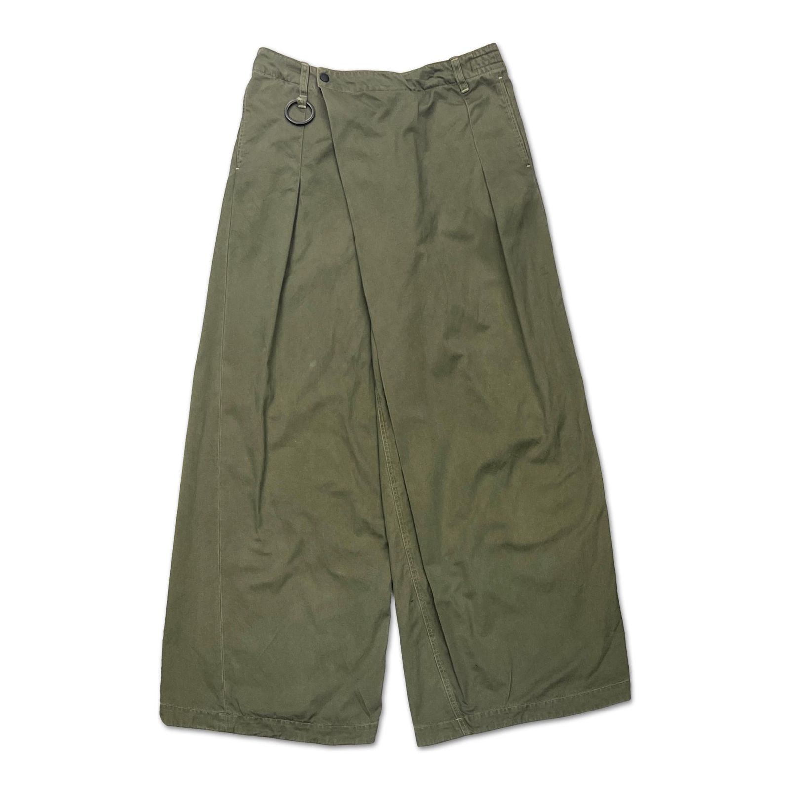 【残り一点】Wrapped Work Trousers With Night-Cut(AGED TWILL)