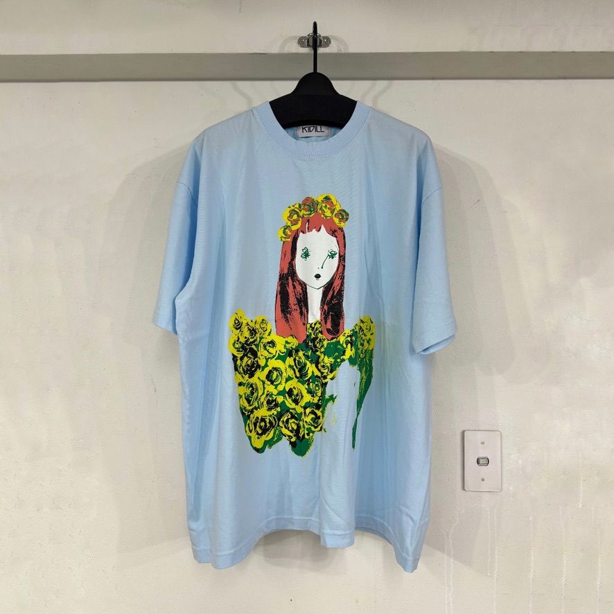 【残り一点】Amy Flower Crown  T-Shirt Bio Washed