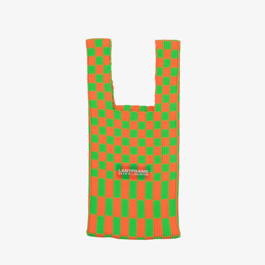 【残り一点】Ichimatsu Market Bag_Small