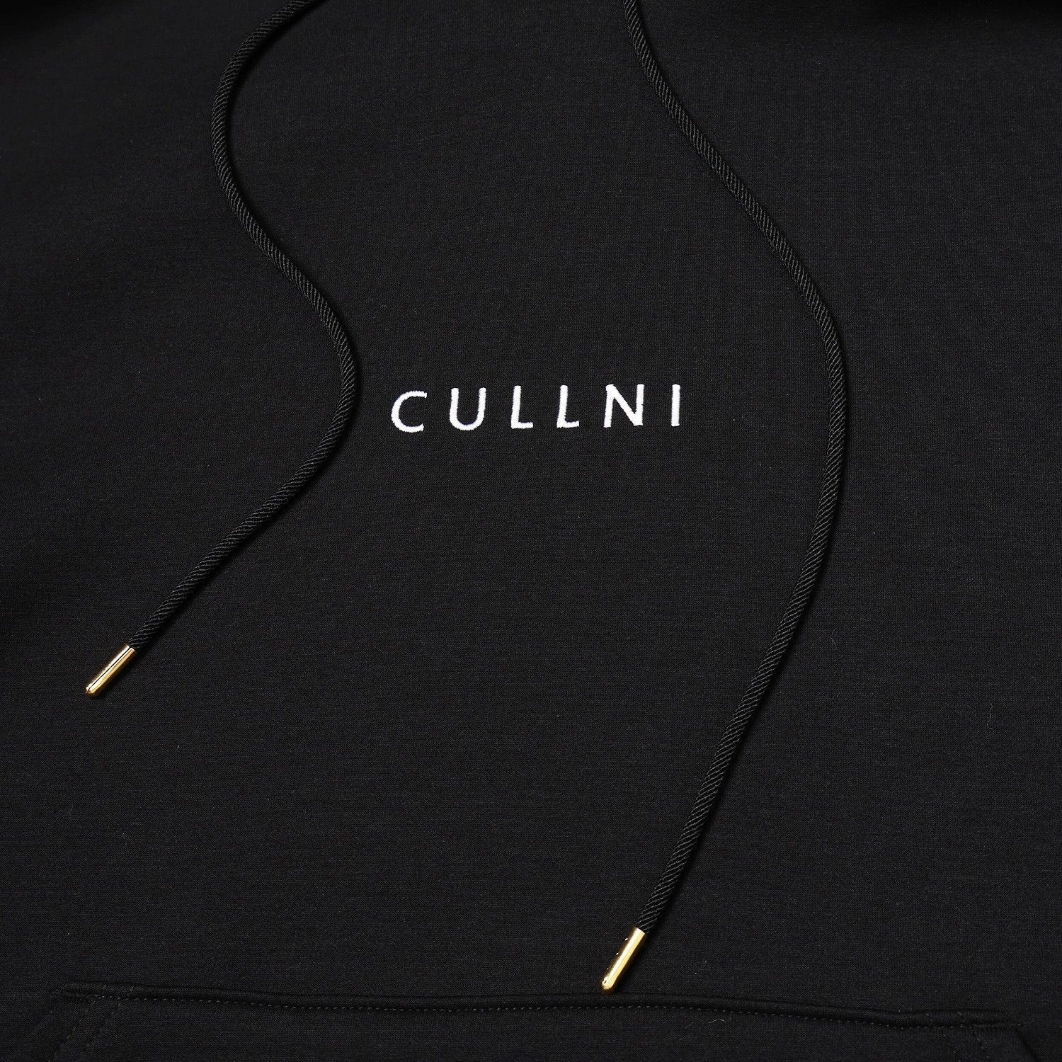 【残り一点】CULLNI Logo Embroidery Double Face Hoodie