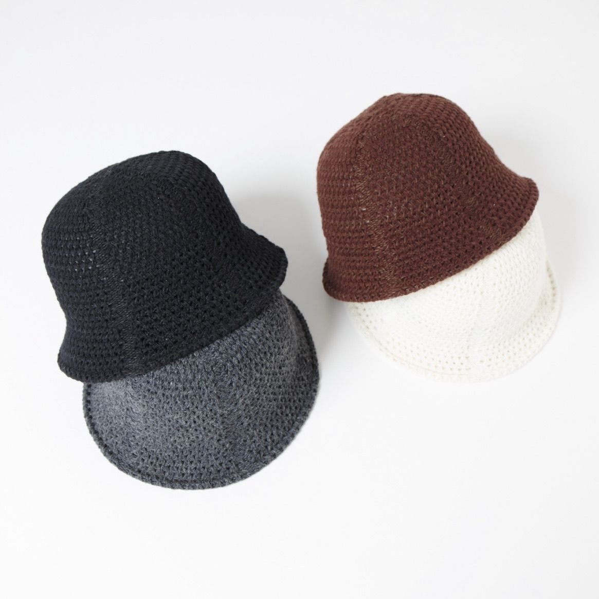 【残り一点】Busket Knit Tulip Hat