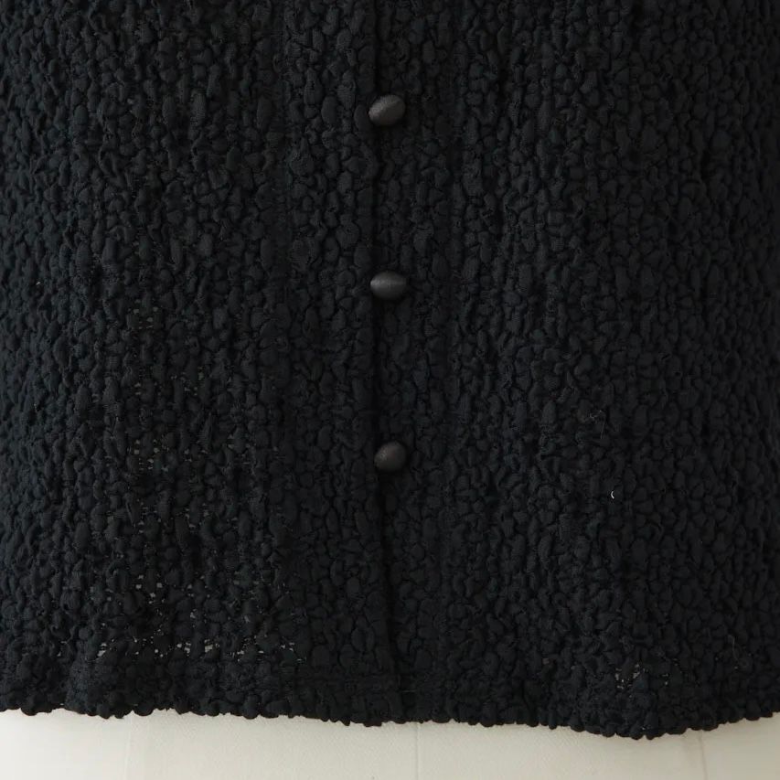 【残り一点】Shirring Lace Compact Tops