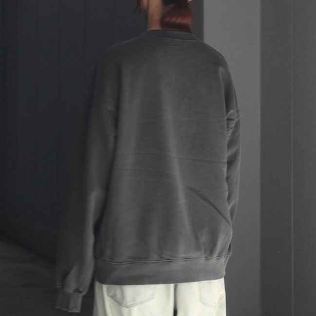 【残り一点】Pigment Crew Neck Sweat