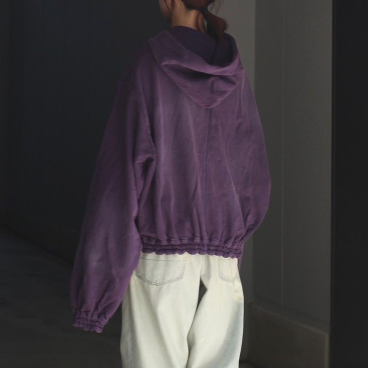【残り一点】Washed Ordinary Old Style Zip Hoodie