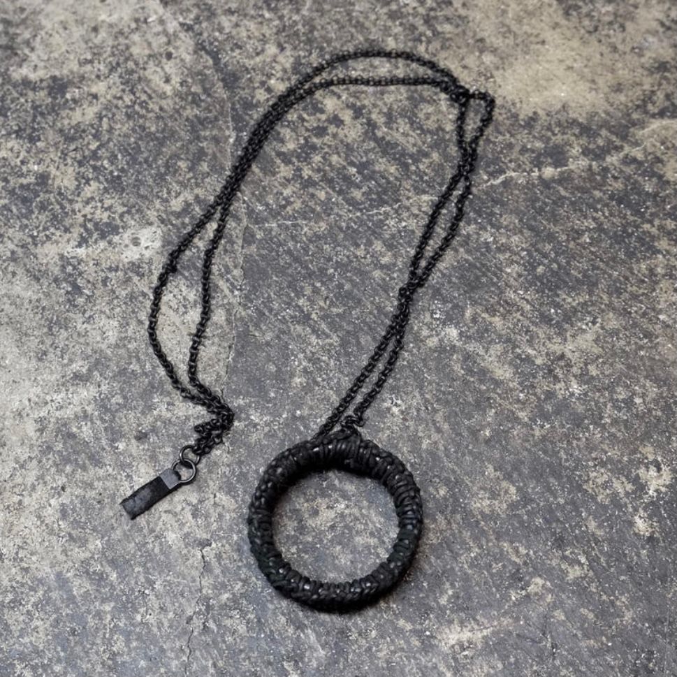 【お取り寄せ注文可能】Braiding Ring Necklace