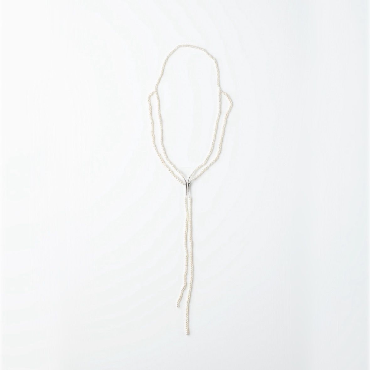 【お取り寄せ注文可能】Baroque Pearl Tie Collar Necklace