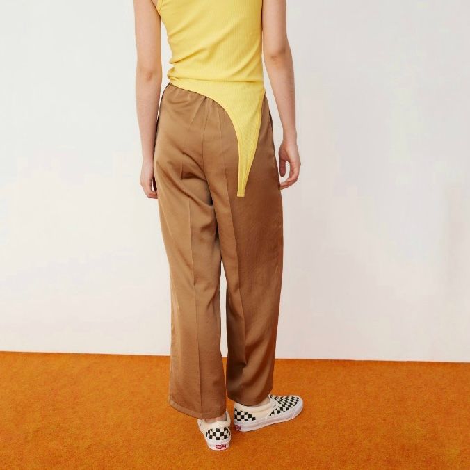 【残り一点】Center Press Satin Pants