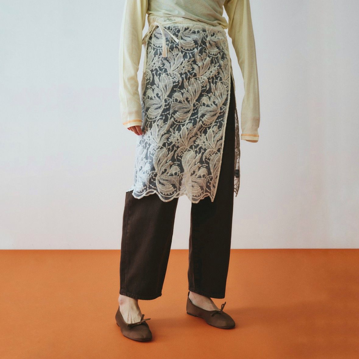 【残り一点】Lace Wrap Skirt