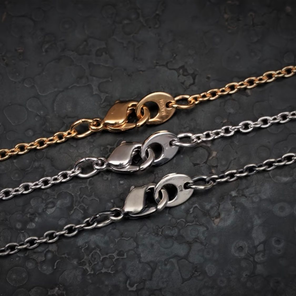【残りわずか】Oval Chain Necklace(SILVER)