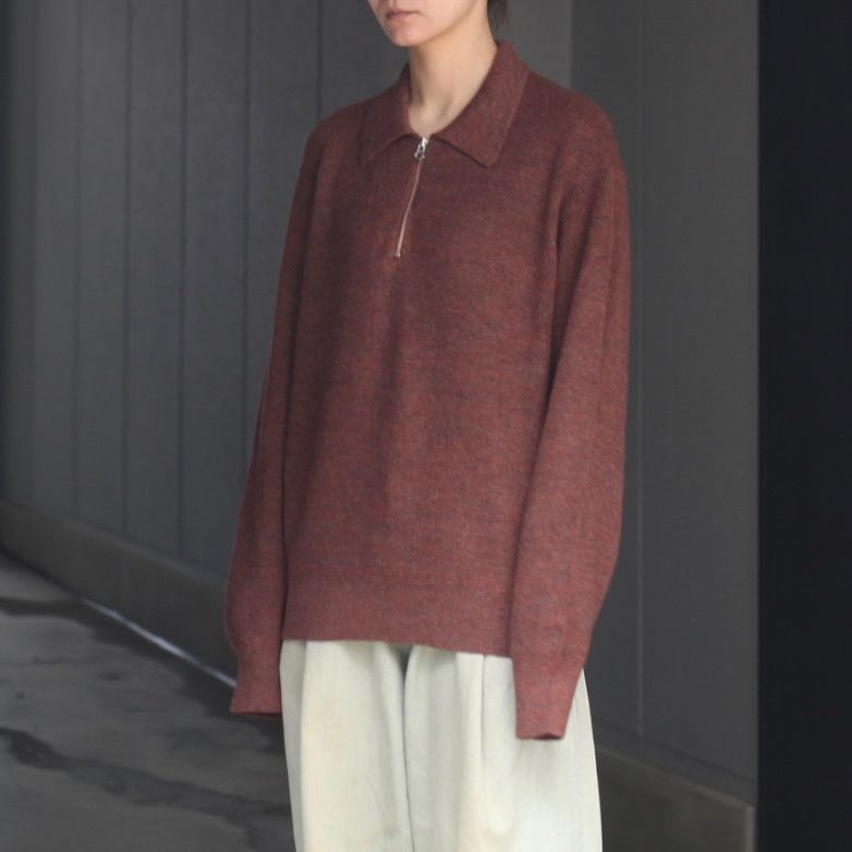 【残り一点】Aze Half Zip-up P/O