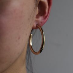 【残りわずか】Classic Hoops_M(GOLD)