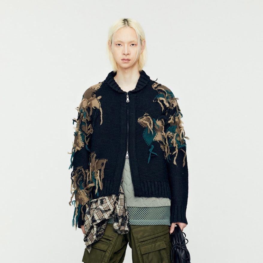 ANDERSSON BELL - 【残り一点】New Camouflage Zip Up Cardigan | ACRMTSM ONLINE STORE