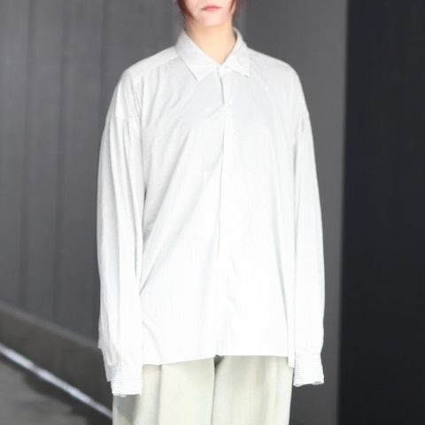 【残りわずか】46G Stripe Artisan Shirt