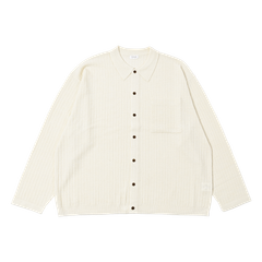 【残り一点】Rib Pattern Kint Shirt