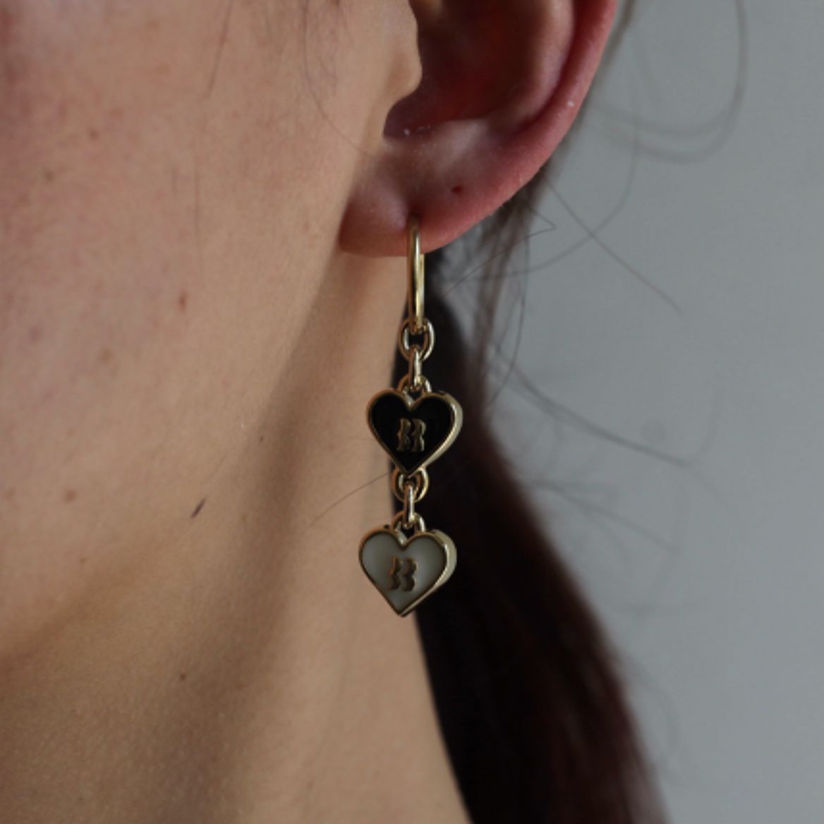 【残り一点】Draping BB Earrings(GOLD_両耳用)