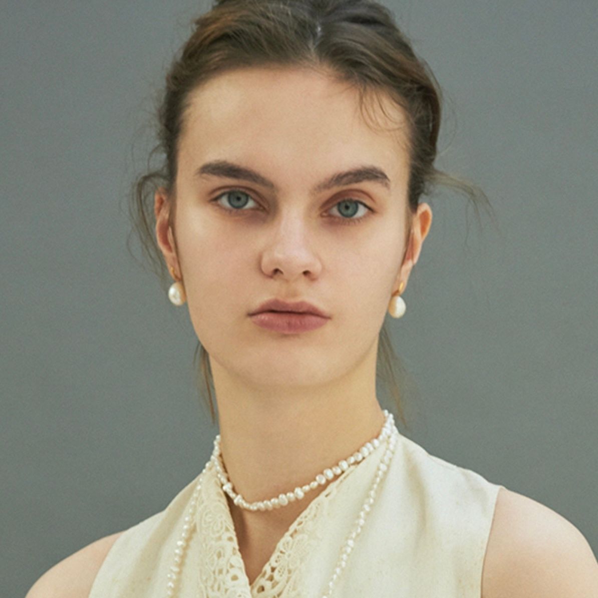 【お取り寄せ注文可能】Baroque Pearl Medium Earrings(両耳用)