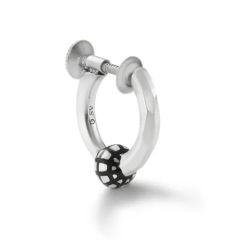 【お取り寄せ注文可能】Grid Ball Hoop Earring