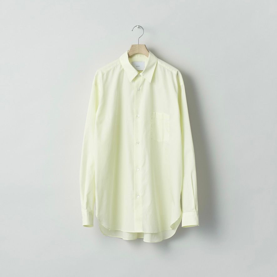 【残りわずか】Pima Cotton Oversized Regular Collar Shirt