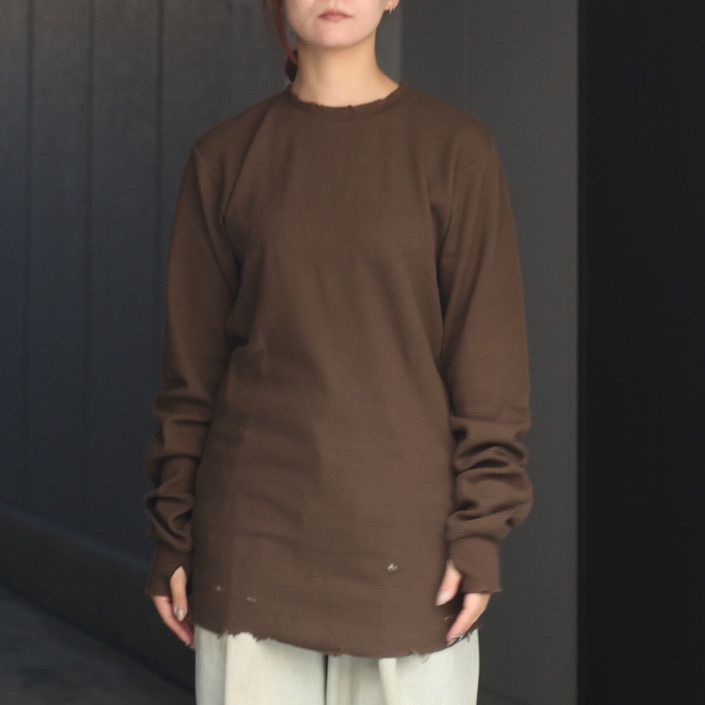 【残りわずか】Combat Long Thermal With Damaged(CLASSIC WAFFLE KNIT)