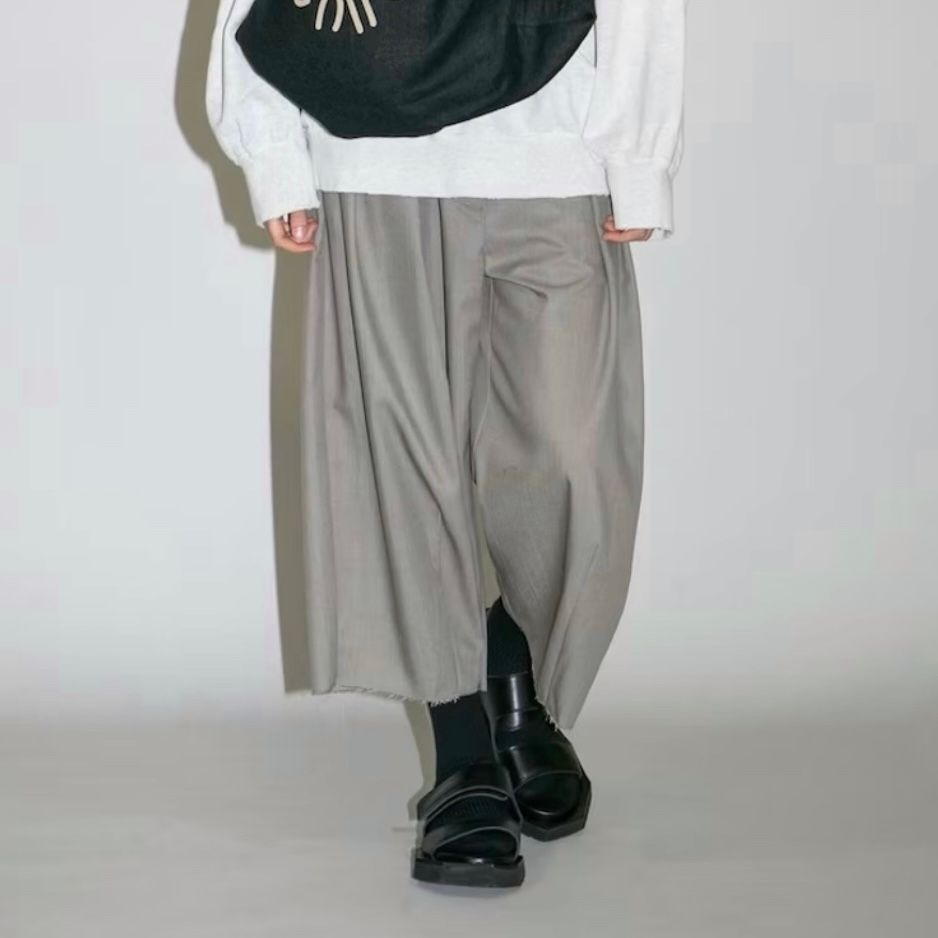 【残り一点】ウォッシャブルツイルスラックス