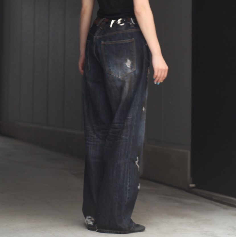 【残り一点】Burn Down Denim Pants