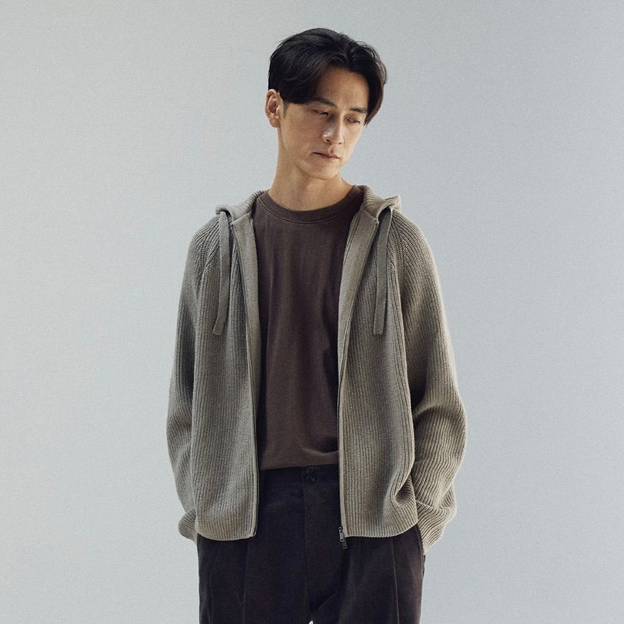 【残り一点】Hooded Knit Parka