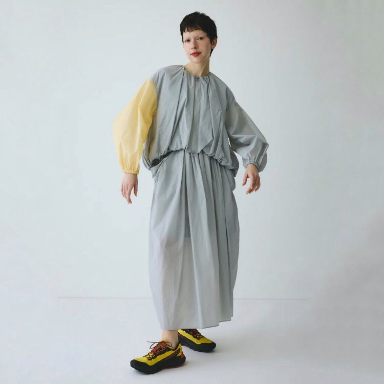 【残り一点】Balloon Hem Nylon Blouson