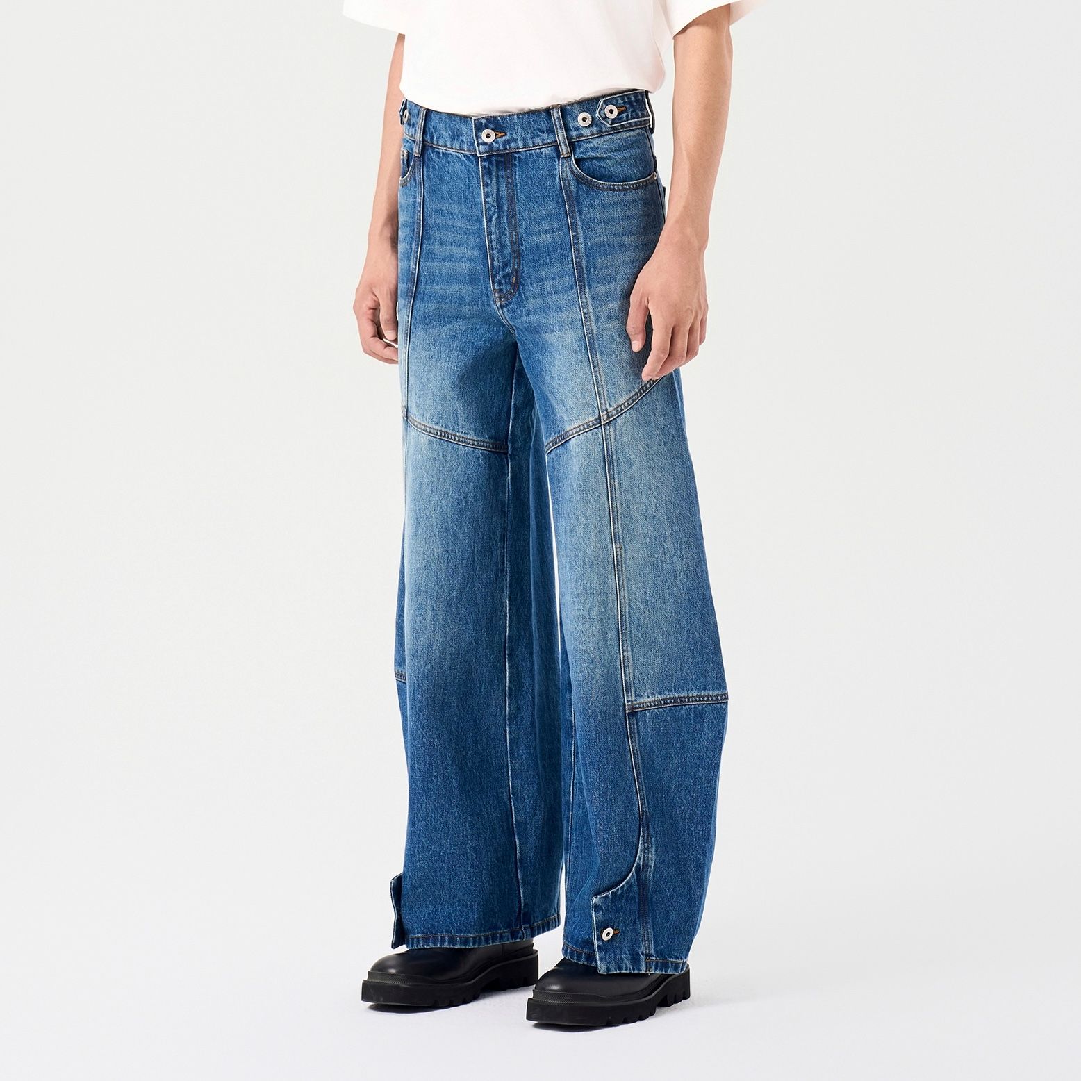 【残り一点】Patched Denim Trousers