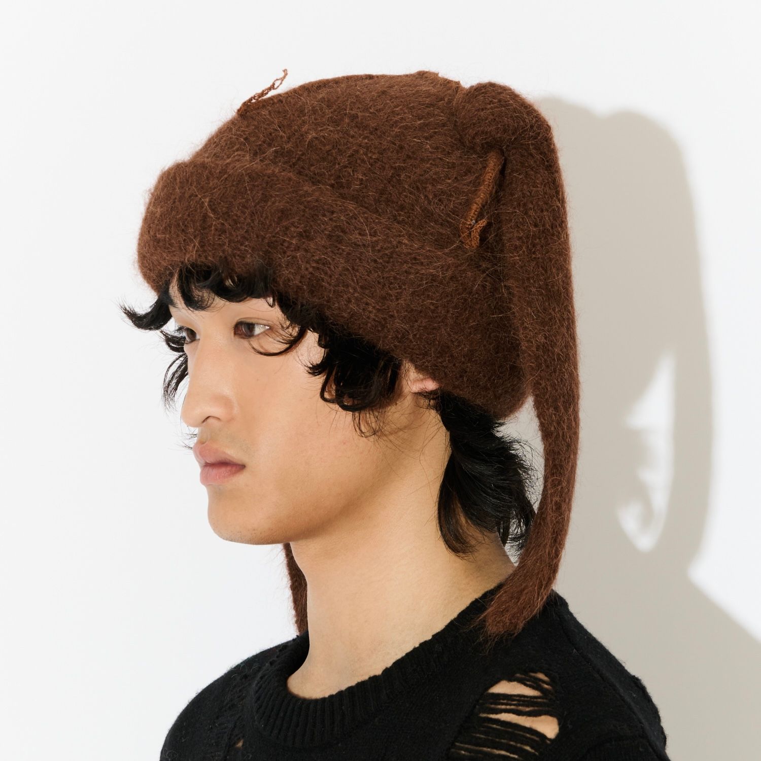 【残り一点】Alpaca Chunky Rabbit Beanie