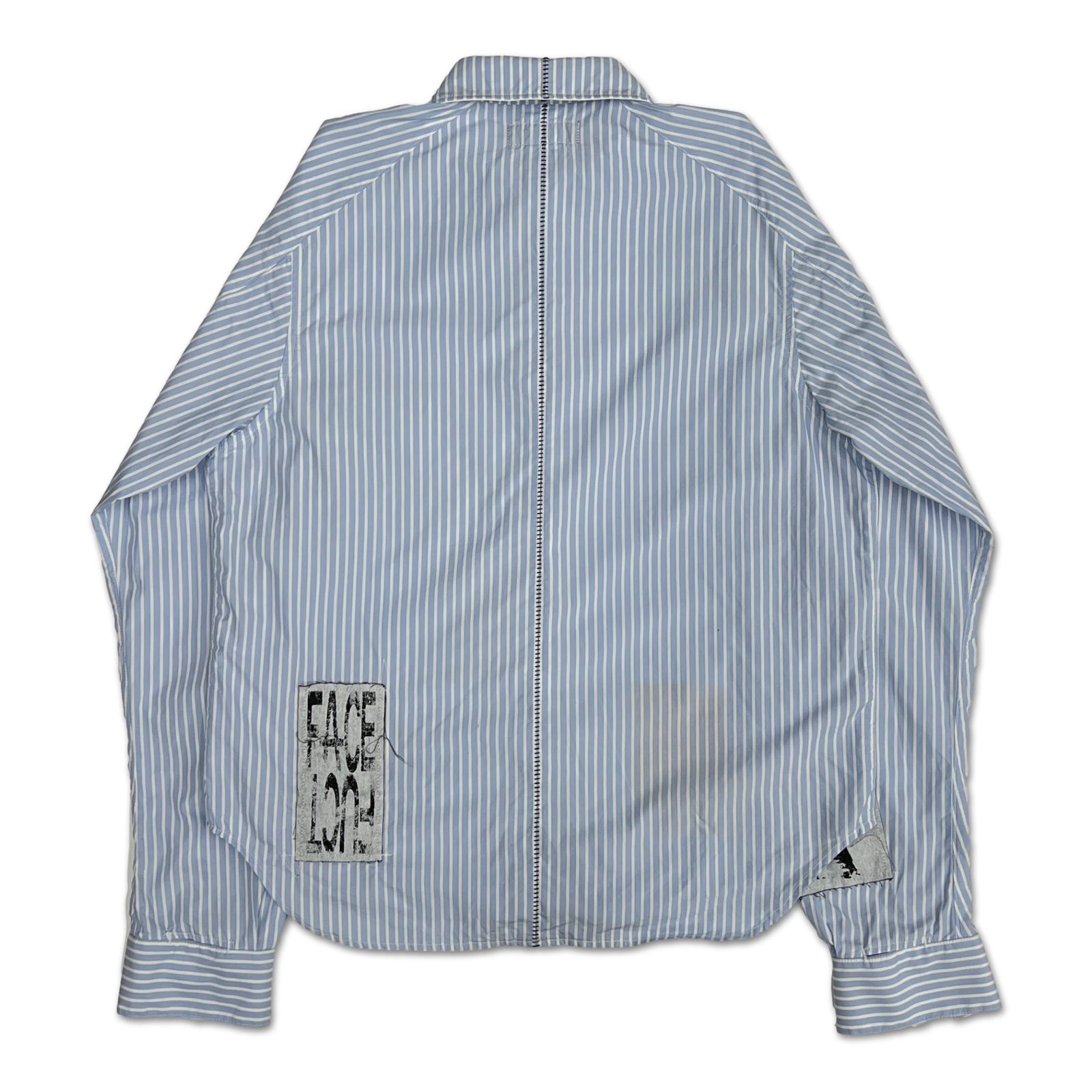 【残り一点】Bootleg Stripe Shirts With Patched(MIN)