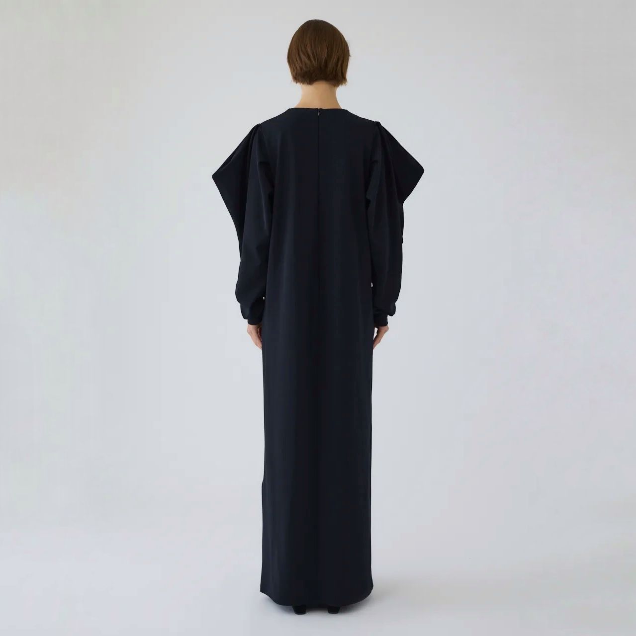 【残り一点】Drape Sleeve Cut Dress