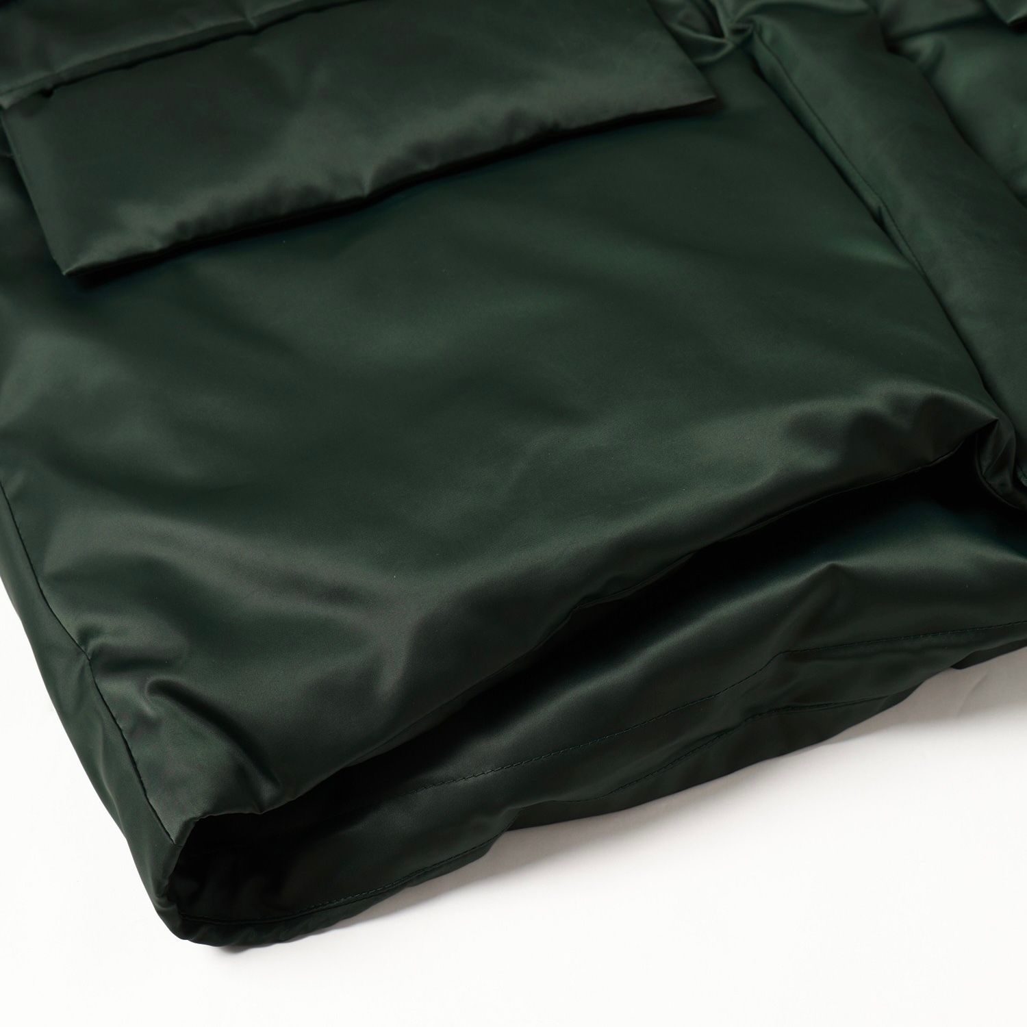 【残り一点】High Count Taffeta Removable Sleeve Down Jacket