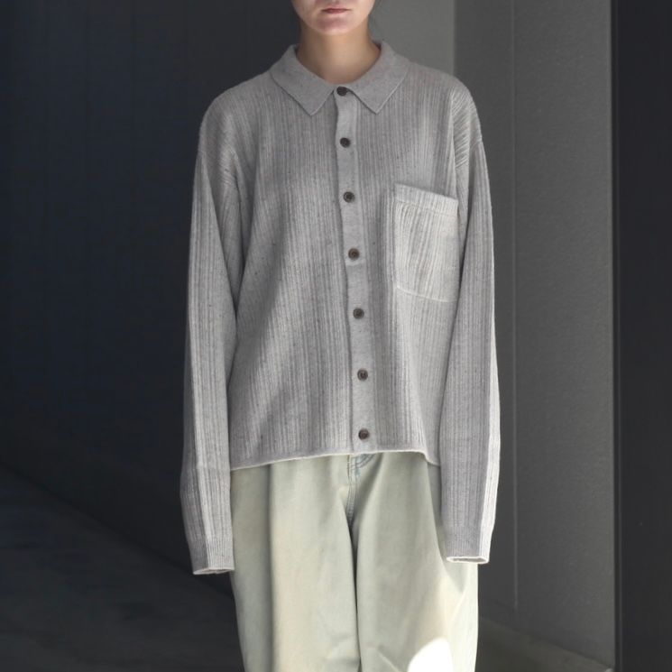 【残り一点】Nep Knit Shirt