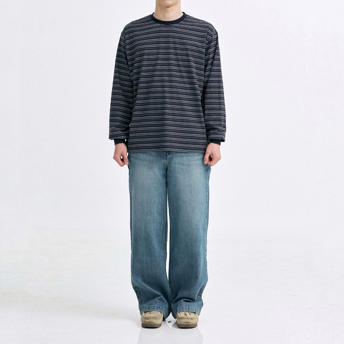 【残り一点】Zephyr Stripe T