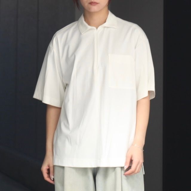 【残り一点】Half Zip S/S Polo