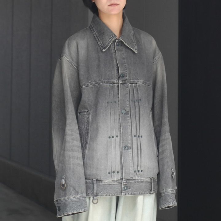 SOSHIOTSUKI - 【残りわずか】The BDH Denim Jacket(WASHED GREY