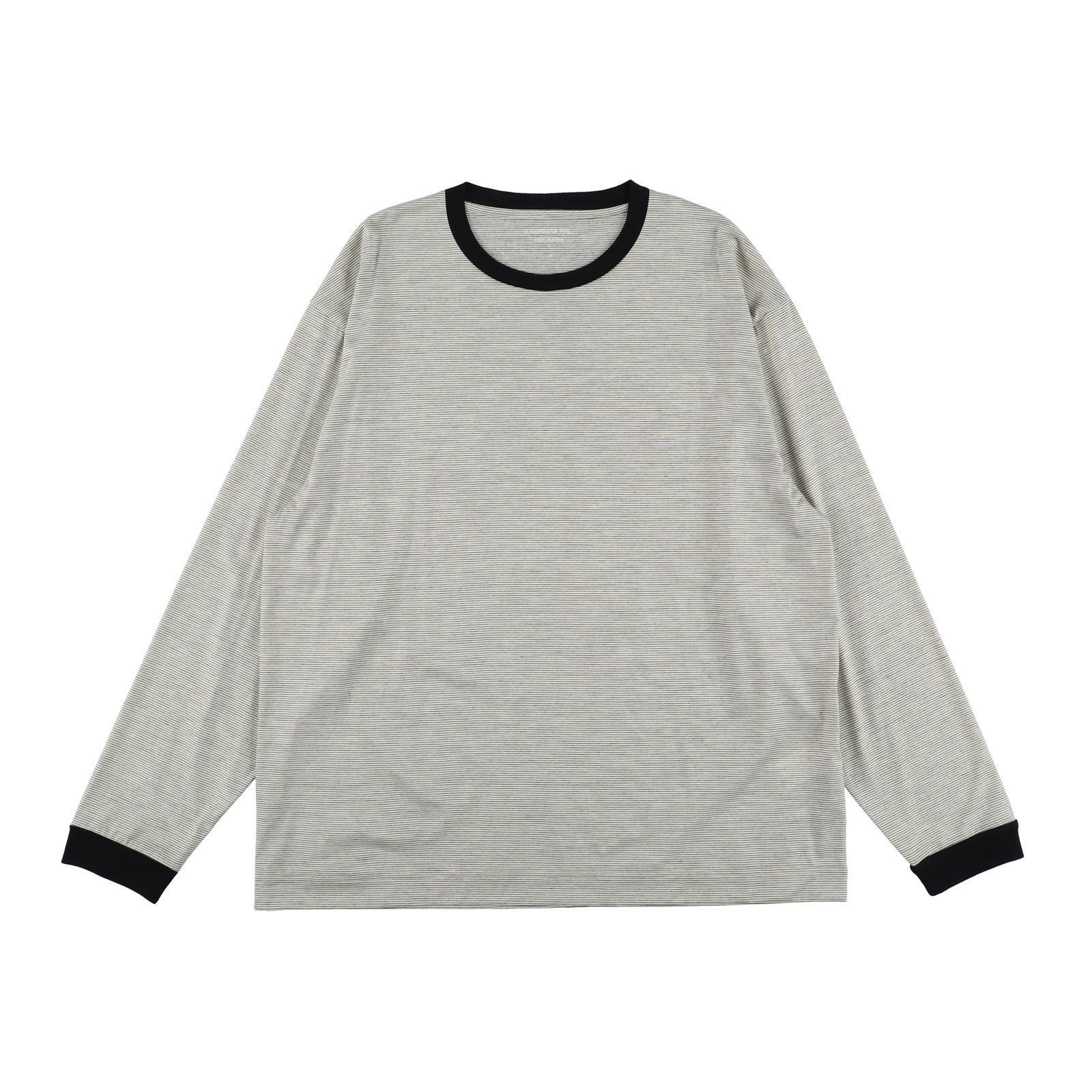 【残り一点】36G Wool Stripe L/S Tee