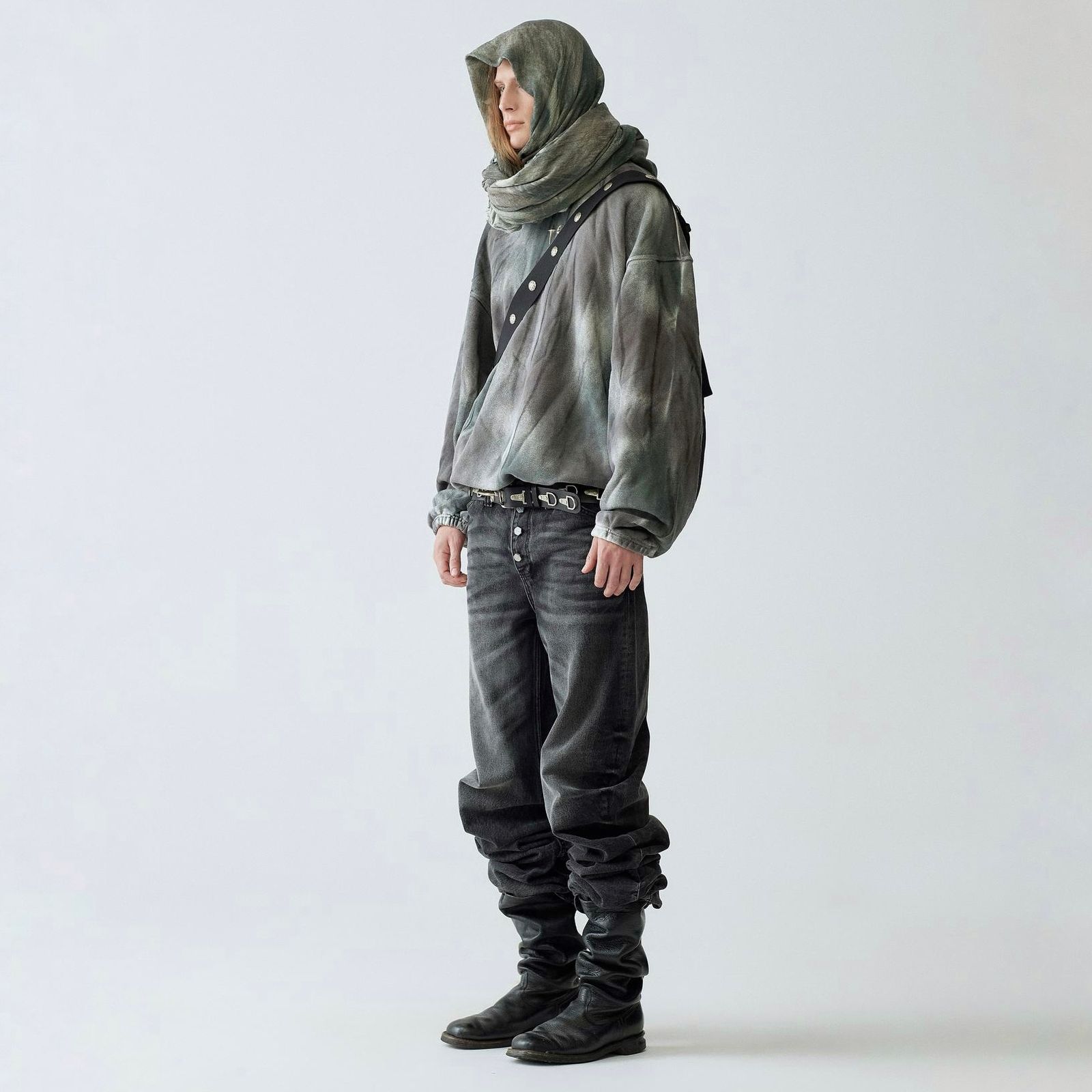【残りわずか】Scarred Bio Army Messenger Bag