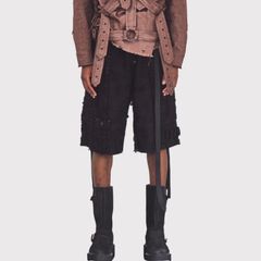 【残り一点】Inside Out HBT Short(NOIR)