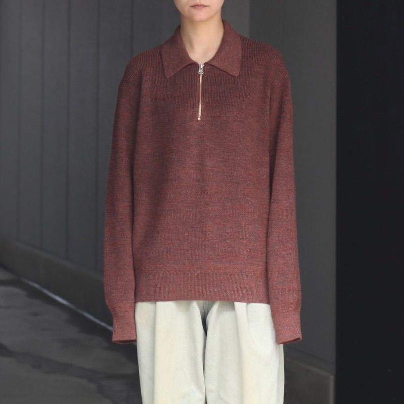 【残り一点】Aze Half Zip-up P/O
