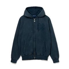【残り一点】Washed Luckey Logo Zip Hoodie