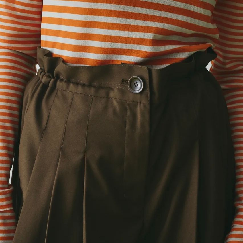 【残り一点】Tuck Half Pants