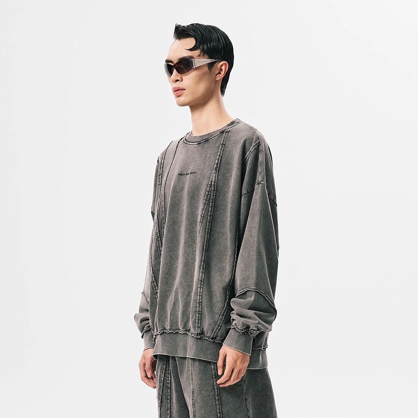 【残り一点】Tie Dye Panelled Sweater