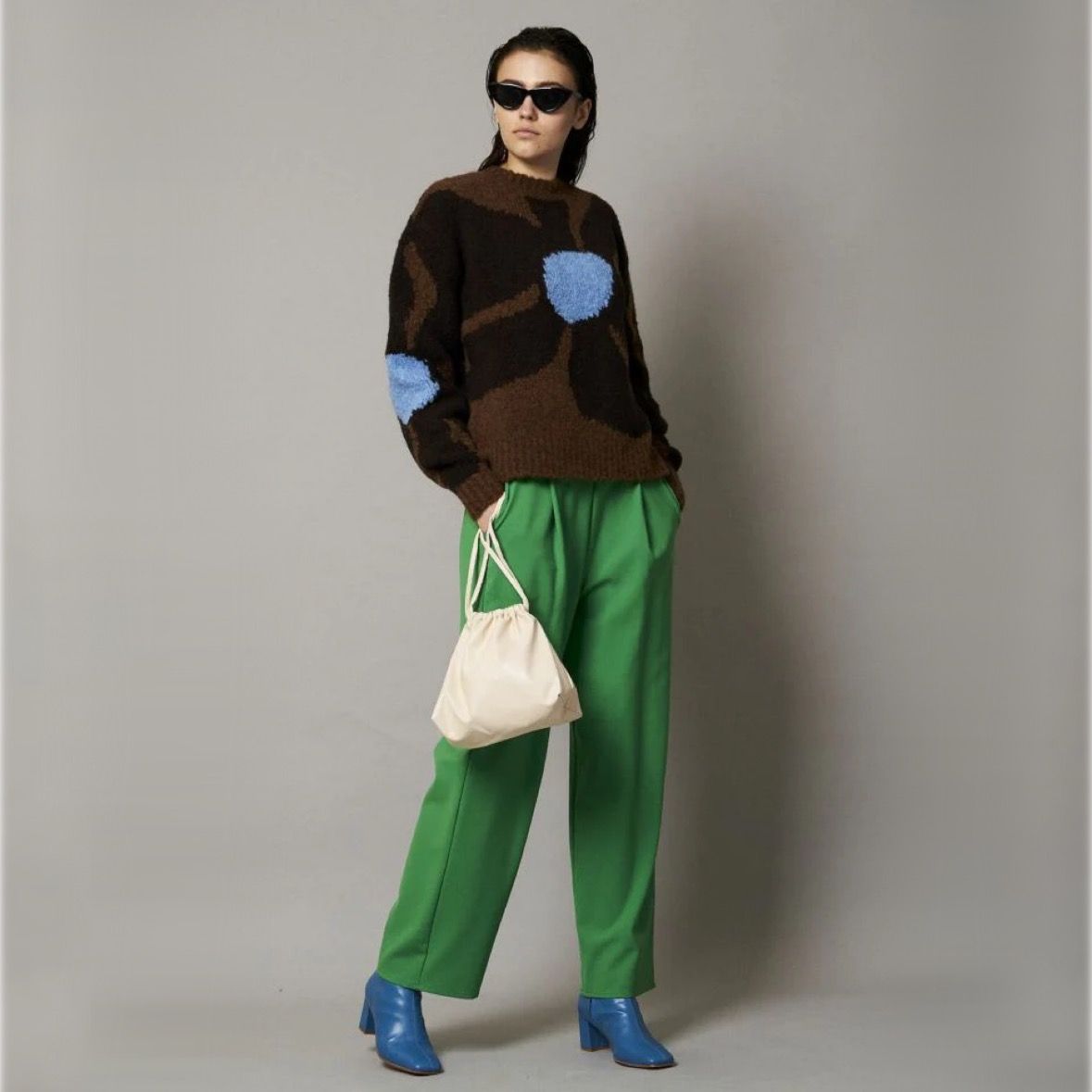 【残り一点】Vegan Leather 2way Purse Small Shoulder Bag