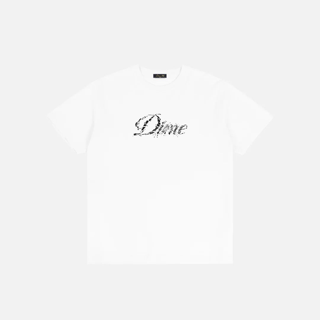 【残りわずか】Cursive Smashed T-Shirt