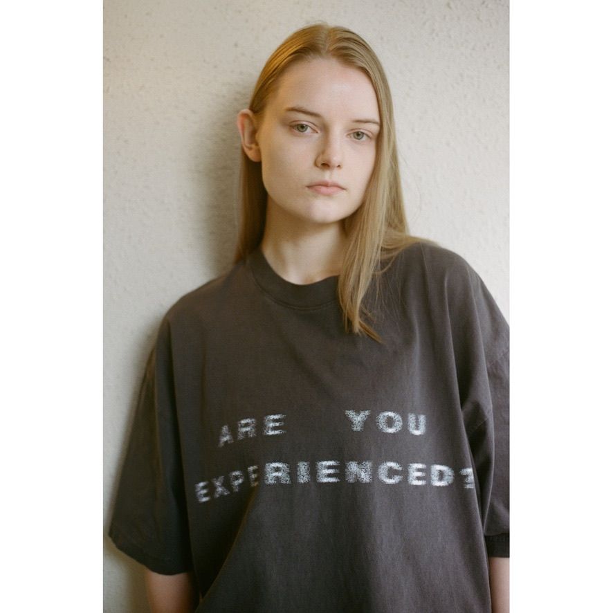 【残り一点】Oversized Garment Dye T-shirt(ARE YOU)