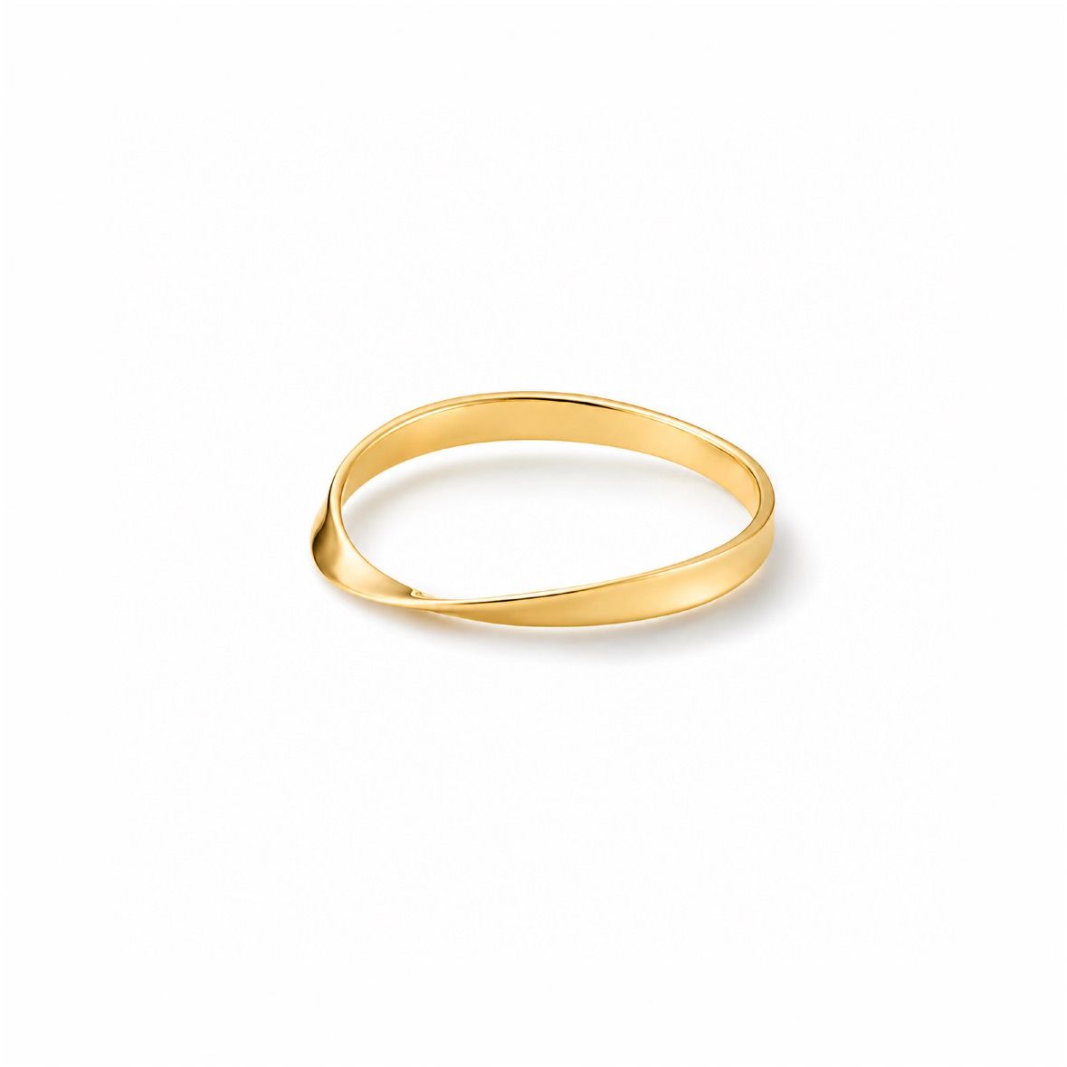 【お取り寄せ注文可能】Loop Ring S(K18 YELLOW GOLD)