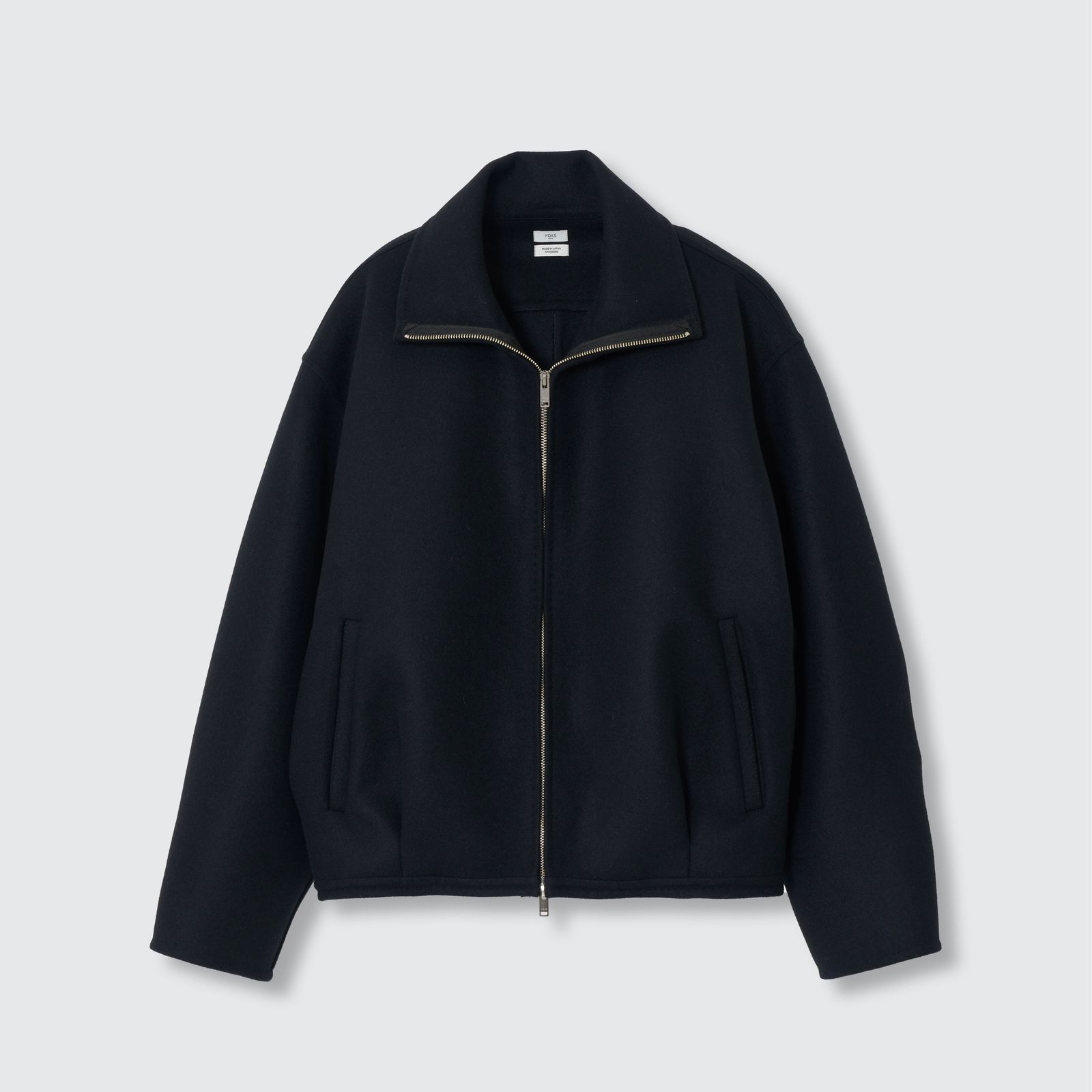 【残り一点】Wool Cashmere Balloon Silhouette Blouson