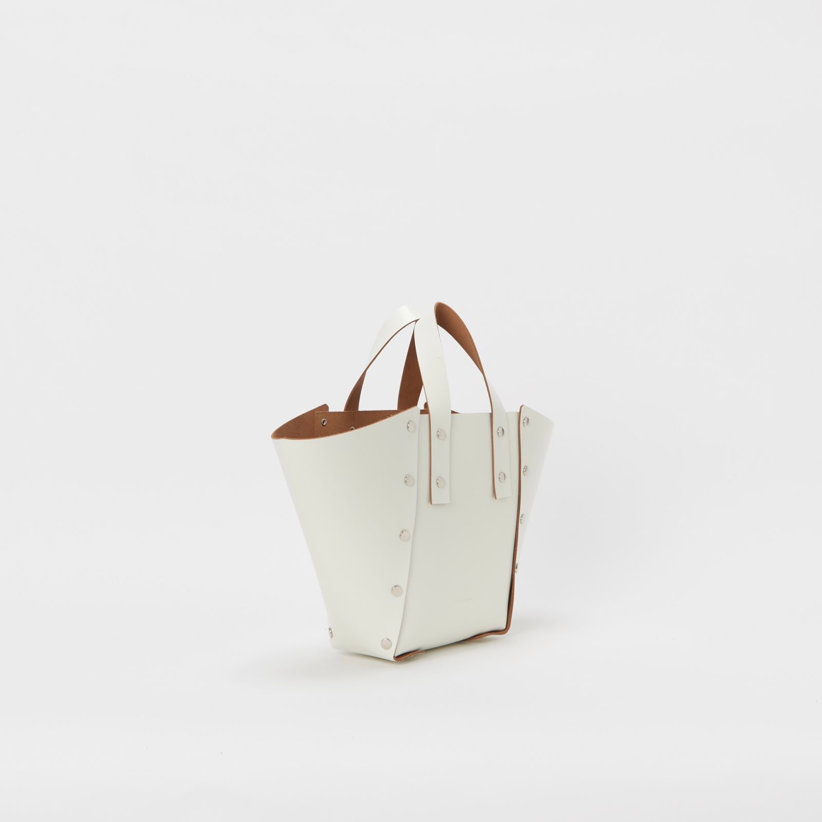 【次回入荷9月下旬予定】Assemble Hand Bag Wide_S(WHITE)